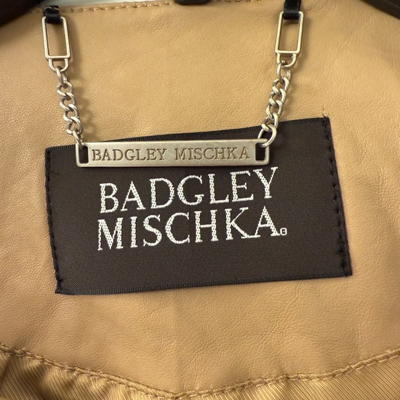 NWT Bagley Mischka leather jacket size M - Picture 9 of 9